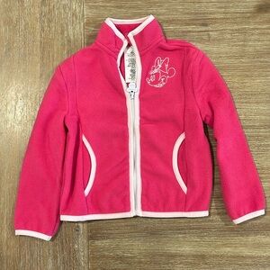 Adorable Hot Pink Disney fleece jacket